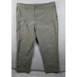 Lululemon ABC Pants Mens 40 (40x28) Green Classic Stretch Warpstreme LM5AR2S